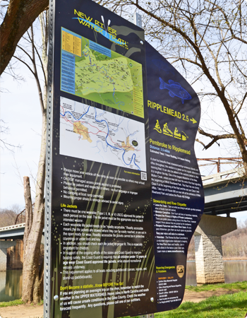New River Water Trail Signage