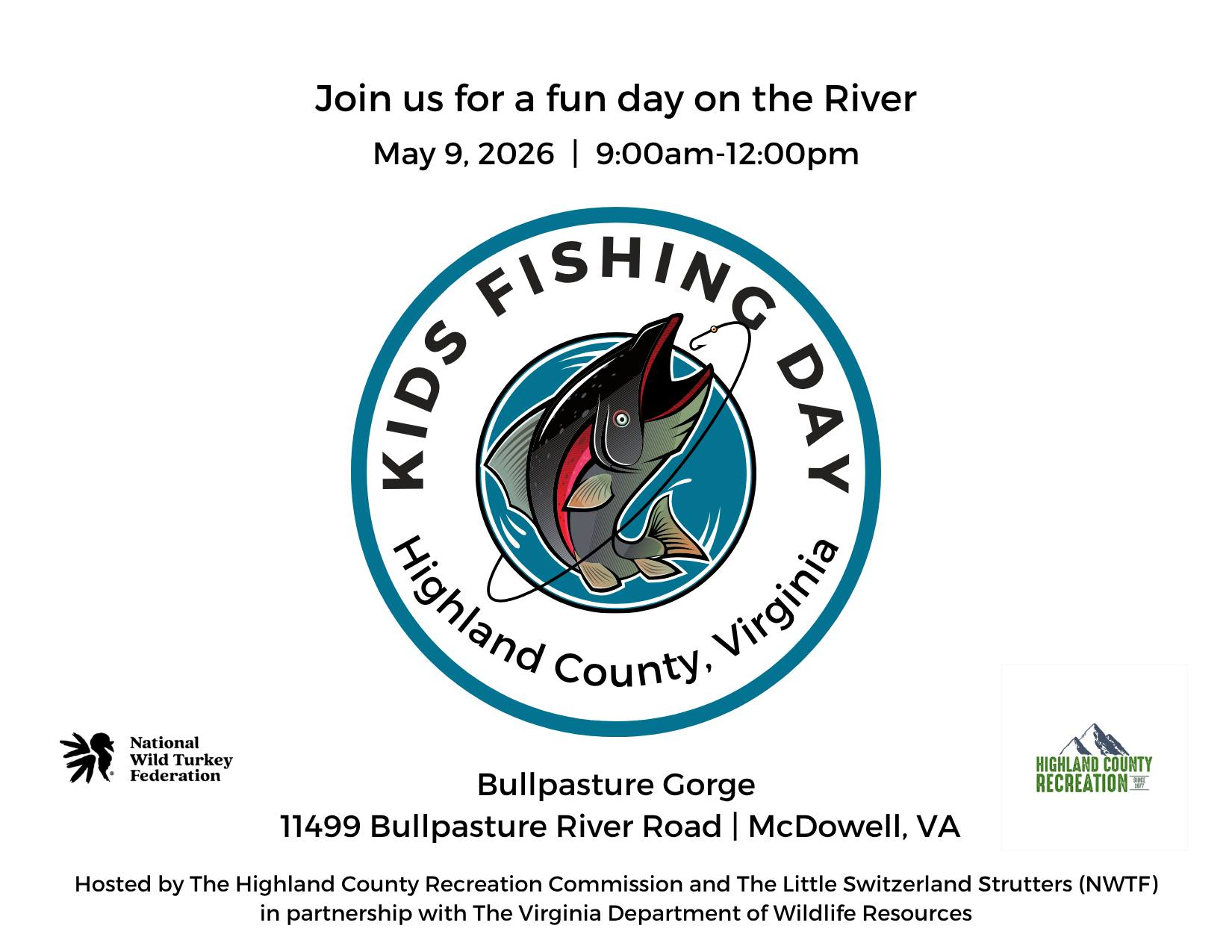 Highland County Kids Fishing Day May 9 2026